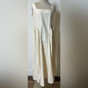 Wray Sleeveless Cotton Midi Dress